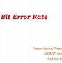Image result for Bit Error Rate Example