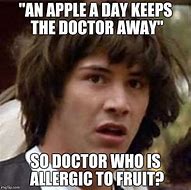 Image result for Doctor Apple Meme