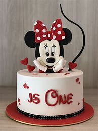 Image result for Minnie Mouse Birthday Cake