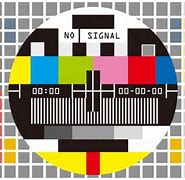 Image result for No Signal TV Test Pattern Vintage