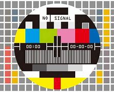 Image result for TV No Signal Digital Art