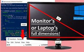 Image result for How to Check Monitor Screen Size
