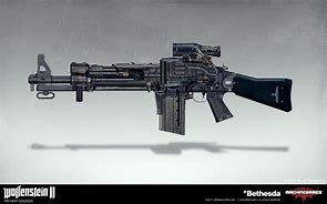 Image result for Wolfenstein Weapon Concept Art
