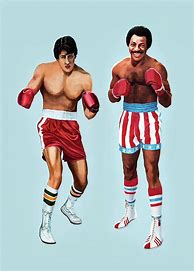 Image result for Rocky vs Creed Poster