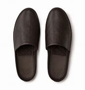 Image result for Men's Genuine Leather Slippers