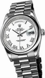 Image result for White Gold Rolex Watches