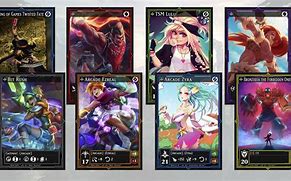 Image result for LOL Characters with Cards