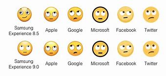 Image result for 23 Apple and Samsung Emoji