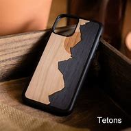 Image result for iPhone with Real Wood