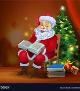 Image result for Santa Reading Book