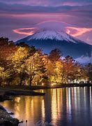 Image result for Mount Fuji Lenticular Clouds