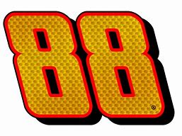 Image result for DaleJr 88 Car White Numbers