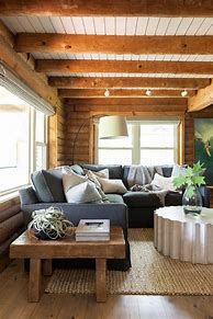 Image result for Modern Log Cabin Bedroom