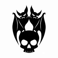 Image result for Evil Bat Skull Logo