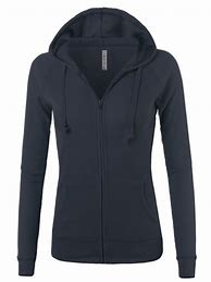Image result for blue zip up hoodie women