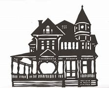 Image result for Victorian House Silhouette