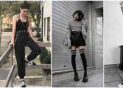 Image result for Emo Aesthetic Outfits