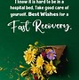 Image result for Best Wishes and Speedy Recovery