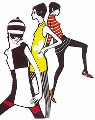 Image result for 60s Fashion Illustration