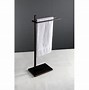 Image result for Kingston Brass Edenscape Pedestal Dual Free Standing Towel Stand