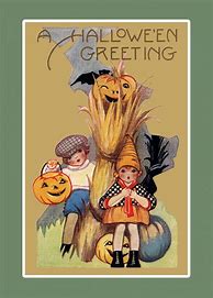 Image result for Vintage Halloween Postcards