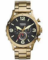 Image result for Men's Gold Fossil Watches