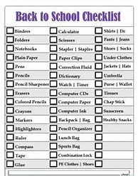 Image result for school stationery list