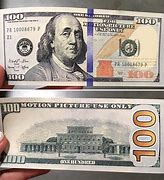 Image result for Fake $100 Bill