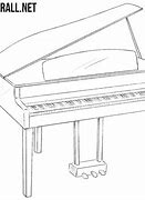 Image result for Small Drawing of Grand Piano