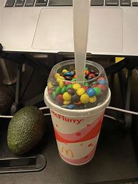 Image result for Large M&M McFlurry