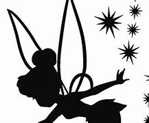 Image result for Black and White Tinkerbell Pixie Dust