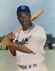 Image result for Baseball Legend Jackie Robinson