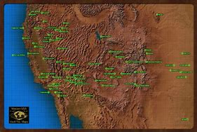 Image result for Fallout New Vegas World Map