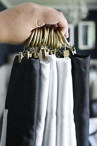 Image result for Curtain Hanging Clips