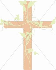 Image result for Blue Cross with Vine Clip Art