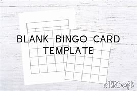 Image result for Blank Bingo Template Free