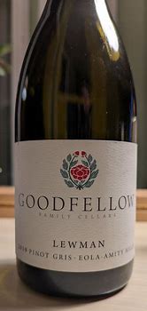 Image result for Goodfellow Family Pinot Noir Lewman