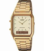 Image result for Retro Gold Casio Watch