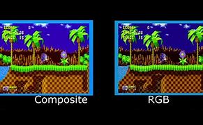 Image result for Sega Genesis Composite Vs. RGB
