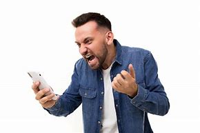 Image result for Angry Man On the Phone