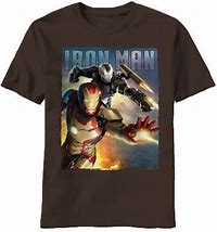 Image result for Iron Man T-Shirt Landing