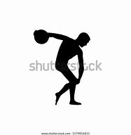 Image result for Greek Athlete Silhouette