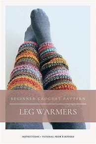 Image result for Beginner Crochet Leg Warmer Pattern