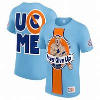 Image result for John Cena Light Blue T-Shirt