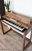 Image result for Wooden Keyboard Stand