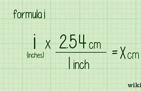 Image result for Transform Inches to Cm