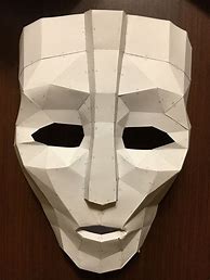 Image result for Mask Papercraft Template Printable