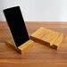 Image result for Wooden iPad Stand and Phone Holder