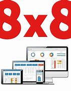 Image result for 8X8 Phone Logo