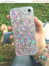 Image result for Clear iPhone 8 Case with Glitter